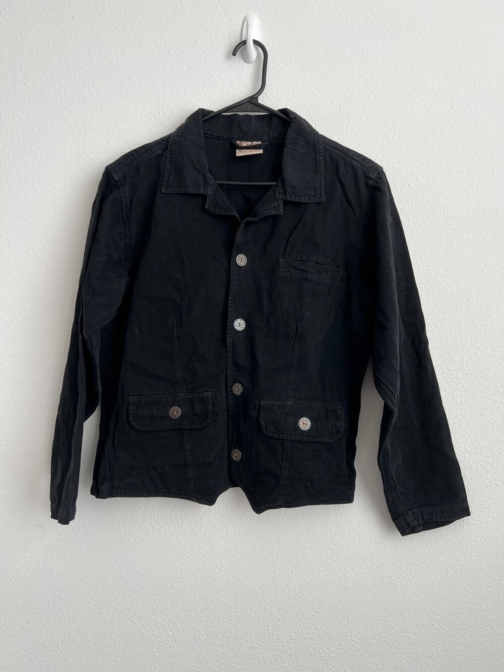 Chicos 10 Years Anniversary Jacket Size 1 Black